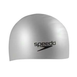 Speedo Silicone Long Hair Swim Swimming Cap  