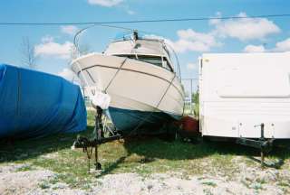 1973 Carver Santa Cruz 25 Used Cabin Cruiser & Trailer   Wisconsin 