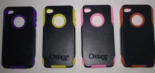 iPhone 4 OtterBox Commuter Silicon Plastic Case Cover (US Seller 