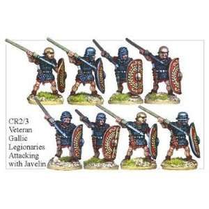  Cesarean Romans Veteran Gallic Legionaries Attacking with 