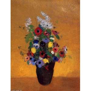   canvas   Odilon Redon   24 x 32 inches   Flowers 5