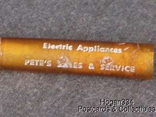 Vintage Petes Sales & Service Castalia Ohio Screwdrive  