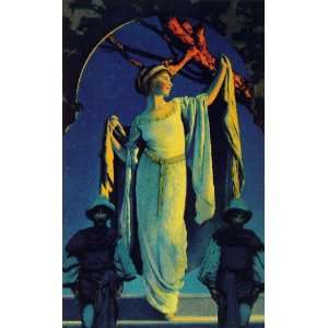  Made Oil Reproduction   Maxfield Parrish   32 x 52 inches   Spirit 