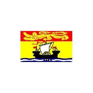 New Brunswick Flag 3X5 Foot Nylon PH and FR