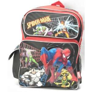  Gift   Marvel Super Hero Spiderman Large Backpack and Spiderman 