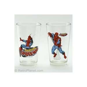  Spider Man 2 Pack Pint Glasses Toys & Games