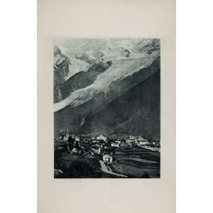  1904 Mont Blanc Chamonix Switzerland France Mountain 