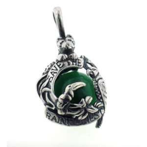   Rainforest Green Aventurine Sphere Sterling Silver Pendant Jewelry