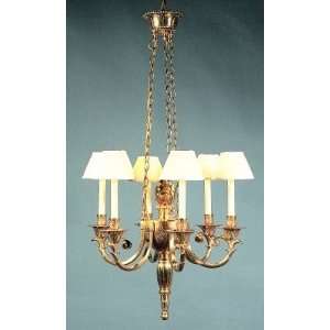  Roman Flame 6 light Chandelier By Chapman Lamps