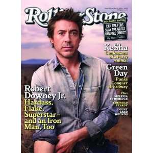  Robert Downey Jr., 2010 Rolling Stone Cover Poster by Mark 