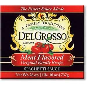 Del Grosso Spaghetti Sauce Meat Flavor   12 Pack  Grocery 