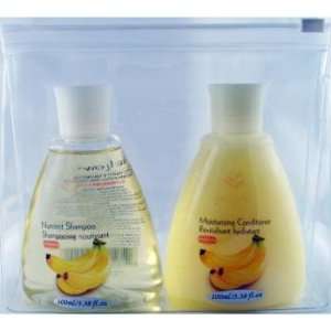  Travel Spa   Banana Shampoo & Conditioner Duo Case Pack 12 