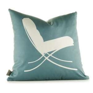  Designer Chair Pillow  Blue