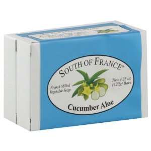  South of France Vegetable Soap, French Milled, Cucumber 