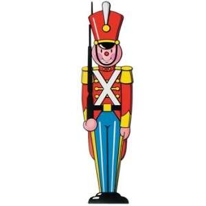  Christmas Toy Soldier Cutout 35½in. Pkg/1 Everything 
