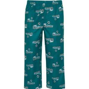   Dolphins Kids 4 7 Aqua Printed Logo Sleep Pants