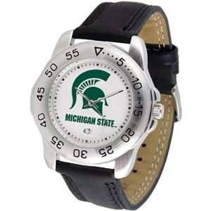    NCAA Michigan State Spartans Sport Leather Watch