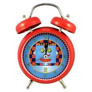  Streamline Red Robot Tech Alarm Clock