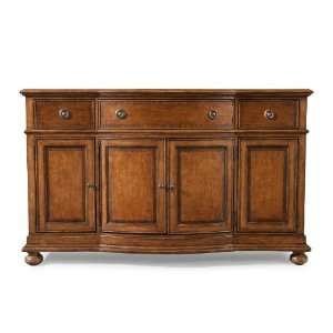    Americana Credenza in Distressed Medium Cherry