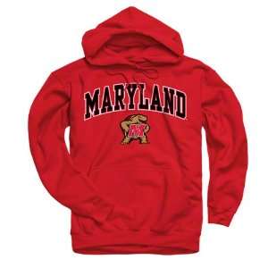  Maryland Terrapins Red Perennial II Hooded Sweatshirt 