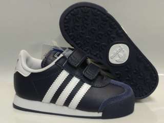 Adidas Samoa CF1 Blue White Sneakers Toddler Baby Sz 7.5  