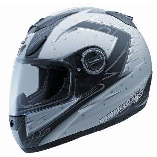  Scorpion EXO 700 Rivet Matte Silver Large Full Face Helmet 