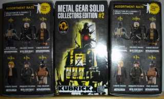Medicom Metal Gear Solid #2 Kubrick 3 Blind Boxes Dunny  