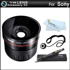  Vivitar 72mm Telephoto Lens Kit For Sony SLT A77 Sony a77 
