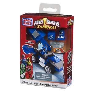  Mega Bloks Power Rangers Blue Pocket Racer Toys & Games