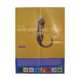  Sonic Youth Poster C.P. The Ex CP Seahorse Sea Horse 