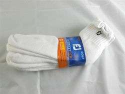 FJ New FootJoy Mens Comfort Sof Golf Socks 4 Pair US Mens Size 7 12 
