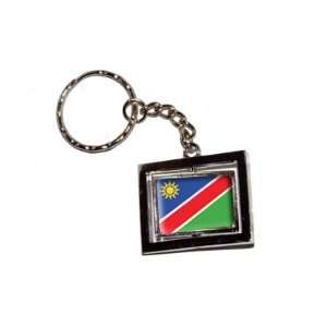  Namibia Country Flag   New Keychain Ring Automotive