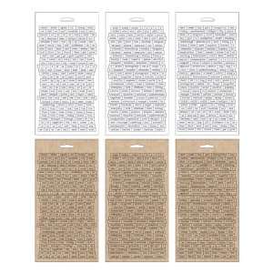    ology Collection   Stickers   Chitchat Word Arts, Crafts & Sewing