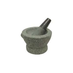 Inch Stone Granite Mortar and Pestle 4 Cup Capacity  