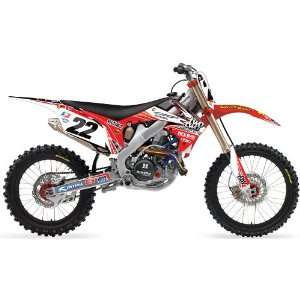   09 HONDA CRF250R 2012 FACTORY EFFEX TWO TWO MOTORSPORTS GRAPHICS KIT