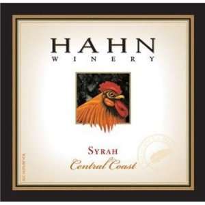 Hahn Estates Syrah Montery 2010 750ML Grocery & Gourmet 