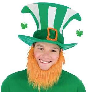  Irish Party Hat with Red Beard 13 1/2in Toys & Games