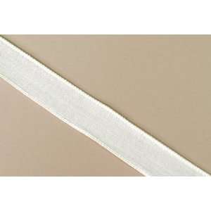  Natural Off White Wired Craft, Wedding & Holiday Ribbon 1 