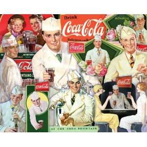   Inch x20 Inch 550 pc. Puzzle   Coke Soda Shop Arts, Crafts & Sewing