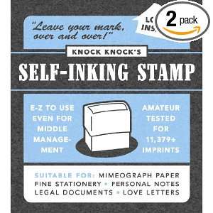  Knock Knock TMI (Too Much Information) Self Inking Stamp 