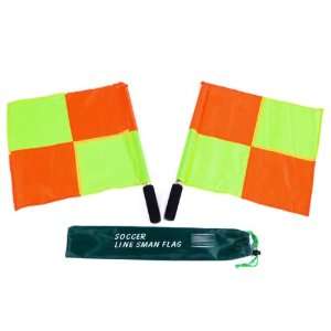 Pair Champion Sports Linesman Referee Soccer Flags  