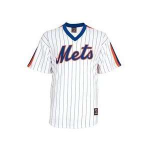 New York Mets Fan Replica 1988 Home Cooperstown Jersey   White/Royal 