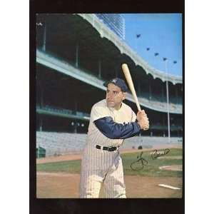  1960s Requena 8 X 10 Yogi Berra New York Yankees EX   MLB 