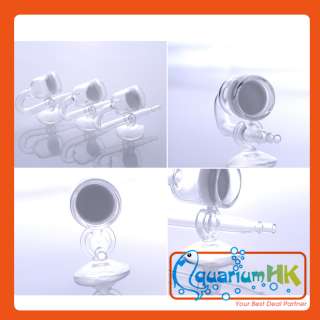 CO2 Nano Glass Diffuser for Plant Aquarium Tank 3 pcs  