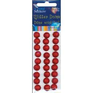  Glitter Dome Stickers 10mm 27/Pkg Arts, Crafts & Sewing