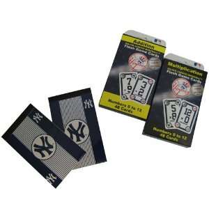  Back to School New York Yankees Math Flash Cards & 2 