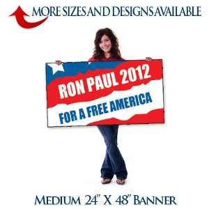  Ron Paul America Banner (24X48)