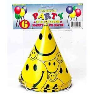  Happy Face Party Hat Case Pack 96   268436 Patio, Lawn 