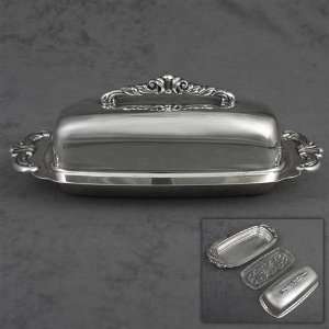 Esplanade by Towle, Silverplate Butter Dish Kitchen 
