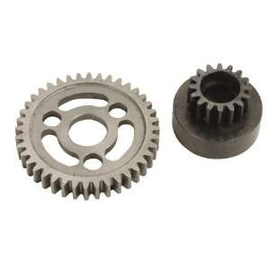 Robinson Racing Products Extra Hard Spur, 40T & Clutch Bell, 16T Revo 